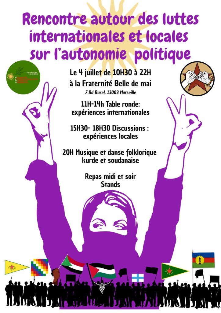 Rencontre autour des luttes internationales et locales sur l&rsquo;autonomie politique