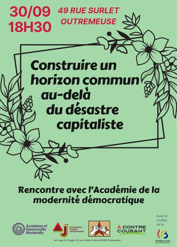 Building a Shared Vision Beyond the Capitalist Disaster: A Meeting with the Academy of Democratic Modernity